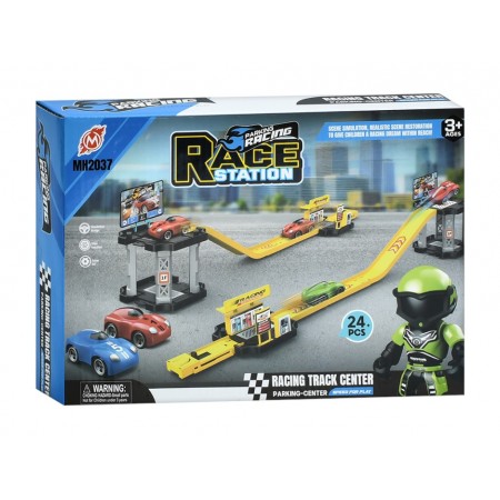 Гараж с запуском машинок Race Station MH2037 Гараж с запуском машинок Race Station MH2037