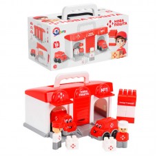 Гараж Technok Toys с 2 машинками и запускачом для мальчиков Гараж Technok Toys с 2 машинками и запускачом для мальчиков