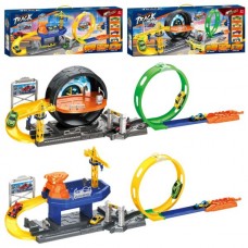 Детский автотрек BabyToys 8205-06 с поворотом 360 и 4 машинками Детский автотрек BabyToys 8205-06 с поворотом 360 и 4 машинками
