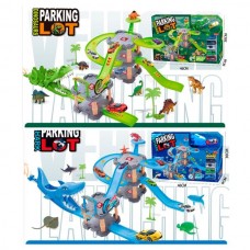 Гараж детский BabyToys 8863-64 с машинками, 5 уровней