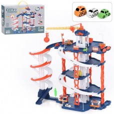 Гараж дитячий BabyToys A333-255G з ліфтом, 5 поверхів