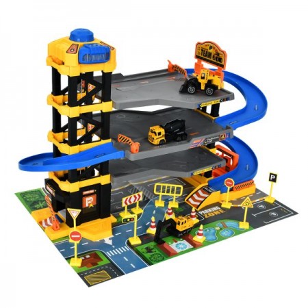 Гараж BabyToys MH-626 со светом и лифтом, 4 этажа