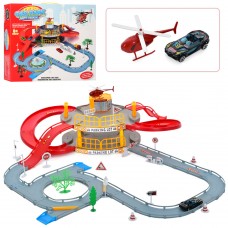 Гараж BabyToys T328-A двухэтажный с транспортом для мальчика Гараж BabyToys T328-A двухэтажный с транспортом для мальчика