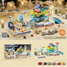 Гараж BabyToys T915A космическая база с лифтом и музыкой