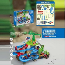 Игровой гараж BabyToys с автоматическим подъемником и музыкой Игровой гараж BabyToys с автоматическим подъемником и музыкой