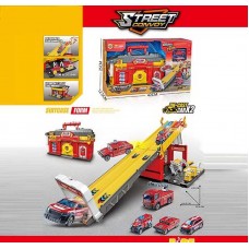 Автотрек BabyToys MH 192 с 2 машинками и запускачом