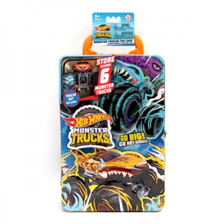 Металлический контейнер для хранения машинок серии "Monster Trucks" Hot Wheels Серия Monster Trucks ,
Размер упаковки 11 x 17 x 26 см Металлический контейнер для хранения машинок серии "Monster Trucks" Hot Wheels Серия Monster Trucks ,
Размер упаковки 11 x 17 x 26 см
