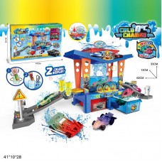 Гараж паркинг BabyToys 5503 с автомойкой и металлическим транспортом Гараж паркинг BabyToys 5503 с автомойкой и металлическим транспортом