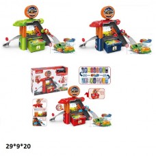 Гараж парковка BabyToys 660 с автомойкой и металлической машинкой