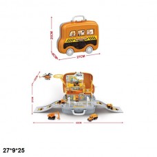 Гараж BabyToys 8623 с металлической машинкой, 3 шт