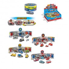 Гараж детский BabyToys SK-112L с металлической машинкой 4 колеса Гараж детский BabyToys SK-112L с металлической машинкой 4 колеса