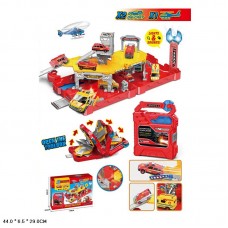Детский гараж BabyToys SK-501XB с металлическими машинками и музыкой