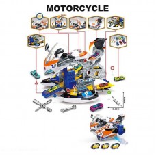 Детский гараж BabyToys A 003-3 пластиковый разноцветный
