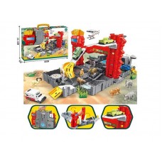 Гараж детский BabyToys SY 9944 пластиковый разноцветный