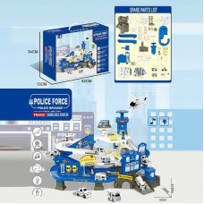 Гараж-парковка BabyToys ZX 005 A полицейская станция со звуком Гараж-парковка BabyToys ZX 005 A полицейская станция со звуком