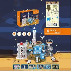 Автотрек BabyToys ZX 066 космическая станция со светом и звуком Автотрек BabyToys ZX 066 космическая станция со светом и звуком