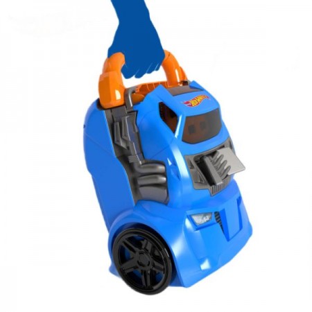 Портативный трек-контейнер с 4 параллельными дорожками Hot Wheels Размер упаковки 18 x 24 x 33 см Портативный трек-контейнер с 4 параллельными дорожками Hot Wheels Размер упаковки 18 x 24 x 33 см