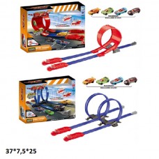 Автотрек BabyToys 011-71/77 с металлическими машинками