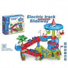 Автотрек BabyToys 222 з двома потягами і музикою