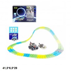 Автотрек BabyToys 300-12A с машинкой светом аккум
