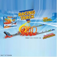 Автотрек BabyToys 3317 с металлическими машинками 2 шт Автотрек BabyToys 3317 с металлическими машинками 2 шт