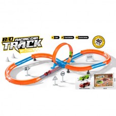 Автотрек BabyToys 652-T17 с машиной и светом, 356 см