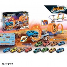 Автотрек BabyToys 652-T5 с металлическими машинками 2 шт