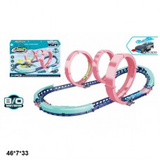Автотрек BabyToys 6688-507 с машинкой, на батарейках Автотрек BabyToys 6688-507 с машинкой, на батарейках
