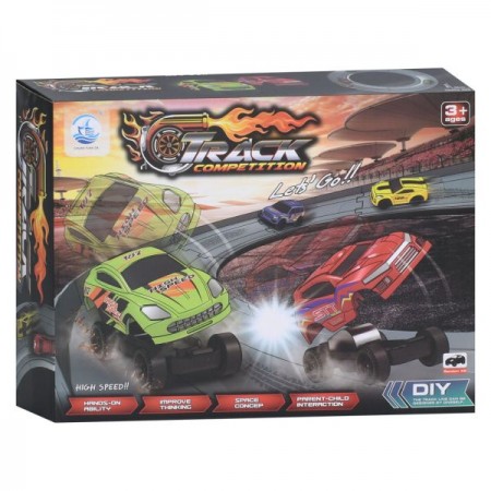 Автотрек BabyToys 679-115A инерционный с 2 машинками Автотрек BabyToys 679-115A инерционный с 2 машинками