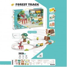 Автотрек BabyToys 7730 А с грузовиком, 33 элемента, батарейки
