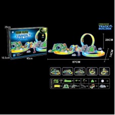 Автотрек BabyToys 777-134 с подсветкой и машинкой