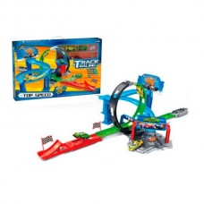 Автотрек BabyToys 8082 с двумя машинками, поворот 360