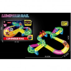 Автотрек BabyToys 888-132 для мальчика от 3 лет пластиковый