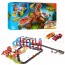 Автотрек BabyToys 8899-93 с динозаврами и звуком, 2 машинки