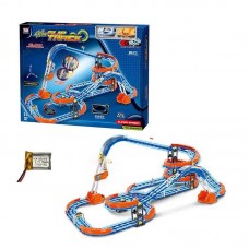 Автотрек BabyToys 189717 100 элементов со светом и трюками Автотрек BabyToys 189717 100 элементов со светом и трюками