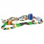 Автотрек BabyToys CF1108 с 2 машинками и мостами, 288 деталей