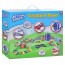 Автотрек BabyToys CF1108 с 2 машинками и мостами, 288 деталей