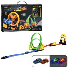 Автотрек BabyToys D663-603 140см с 2 машинками и светом