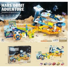 Автотрек BabyToys T 918 A зі світлом і звуком, 6 машинок Автотрек BabyToys T 918 A зі світлом і звуком, 6 машинок
