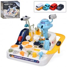 Автотрек BabyToys T805A космическая станция с машинками Автотрек BabyToys T805A космическая станция с машинками
