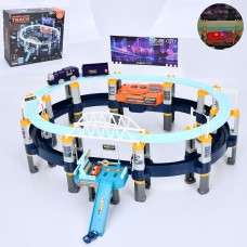Автотрек BabyToys T906A со светом и музыкой 113 деталей