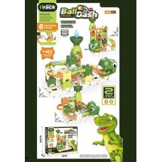Автотрек BabyToys U 9635 Динозавры 40 элементов 5 шариков