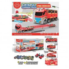Автотрек BabyToys T 908 A Пожежна со светом и звуком Автотрек BabyToys T 908 A Пожежна со светом и звуком