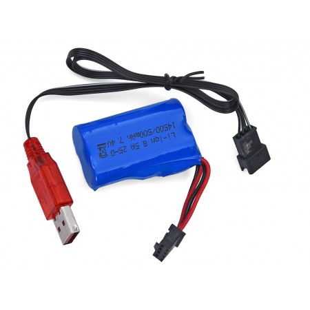 Джип на радиоуправлении 333-TGL25162B, световые эффекты, USB зарядное