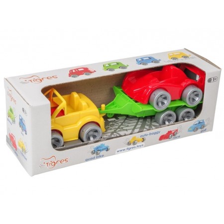 Набор авто Kid cars Sport 3 элементов Кабриолет + гонка Tigres 39542