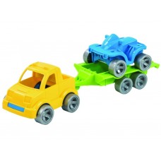 Набор авто Kid cars Sport 3 элементов Пикап+квадроцикл Tigres 39543