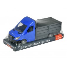 Автомобіль Mercedes-Benz Sprinter бортовий - синій на планшетці Tigres 39666