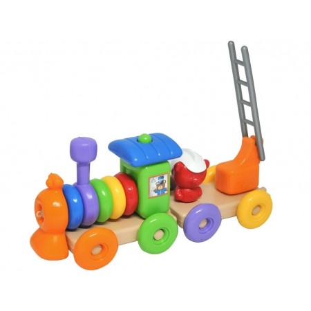 Поезд Funny train 23 элемента Tigres 39771 Поезд Funny train 23 элемента Tigres 39771
