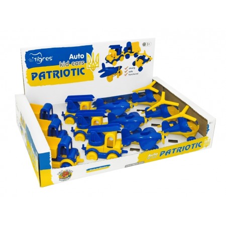 Автомобиль Kid cars патриотический Микс Tigres 39900 Цена за 1 шт