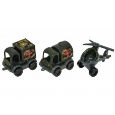 Набор авто Kid cars военный 3 шт Tigres 39998 Набор авто Kid cars военный 3 шт Tigres 39998